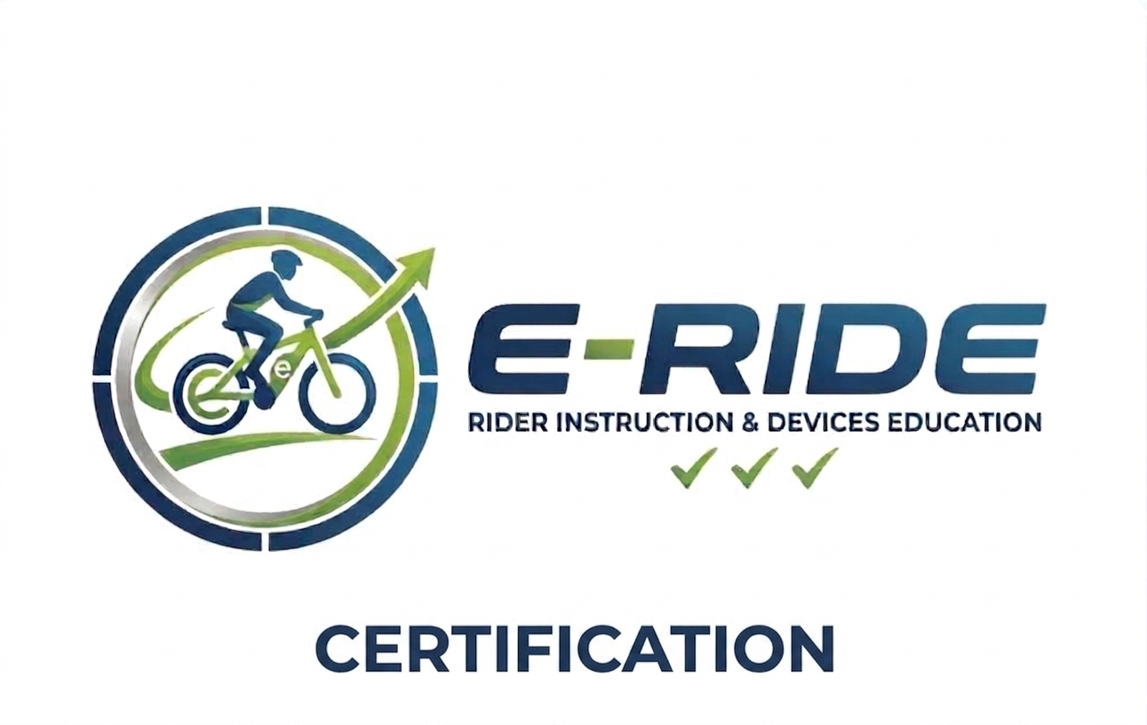 E-RIDE Certification — Rider Instruction & Devices Education logo